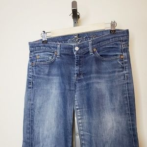 7 For All Mankind Jeans - 7FAM Dojo Flare Jeans Medium Wash 7 For All Mankind Jeans - 7FAM Dojo Flare Jeans Medium Wash